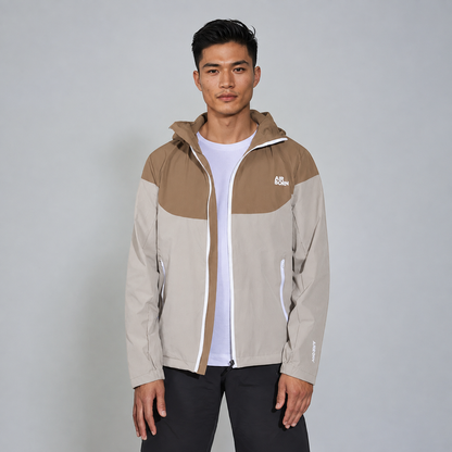 AIRBORN - Lightweight Windcheater - Beige & White