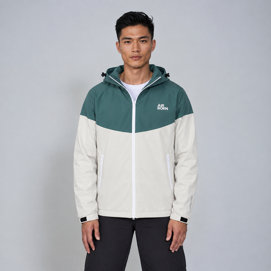 AIRBORN - Lightweight Windcheater - Teal & White