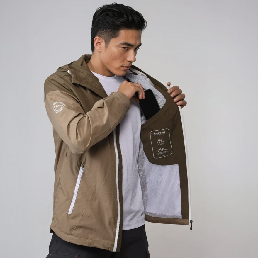 エアボーン アウトドアジャケット マウンテンシリーズ