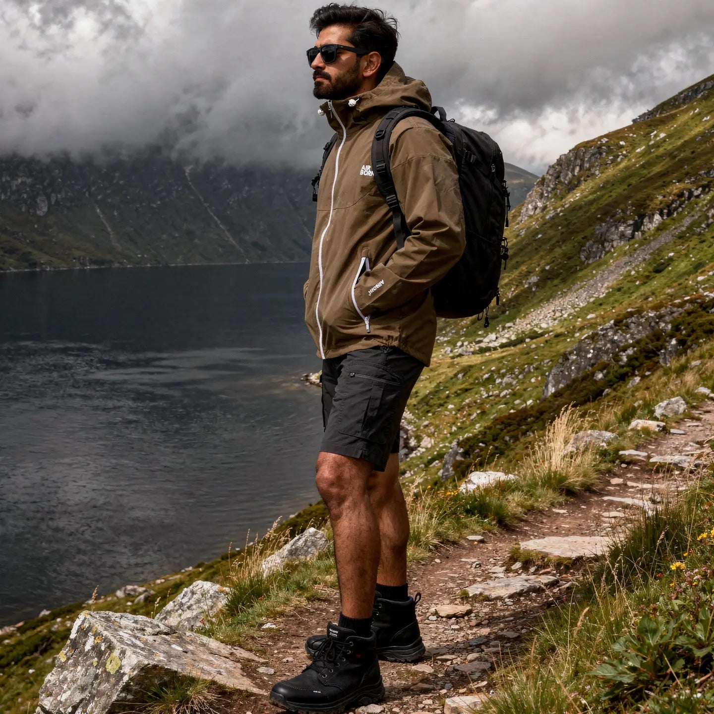 AIRBORN - Lightweight Durable Windcheater - Olive